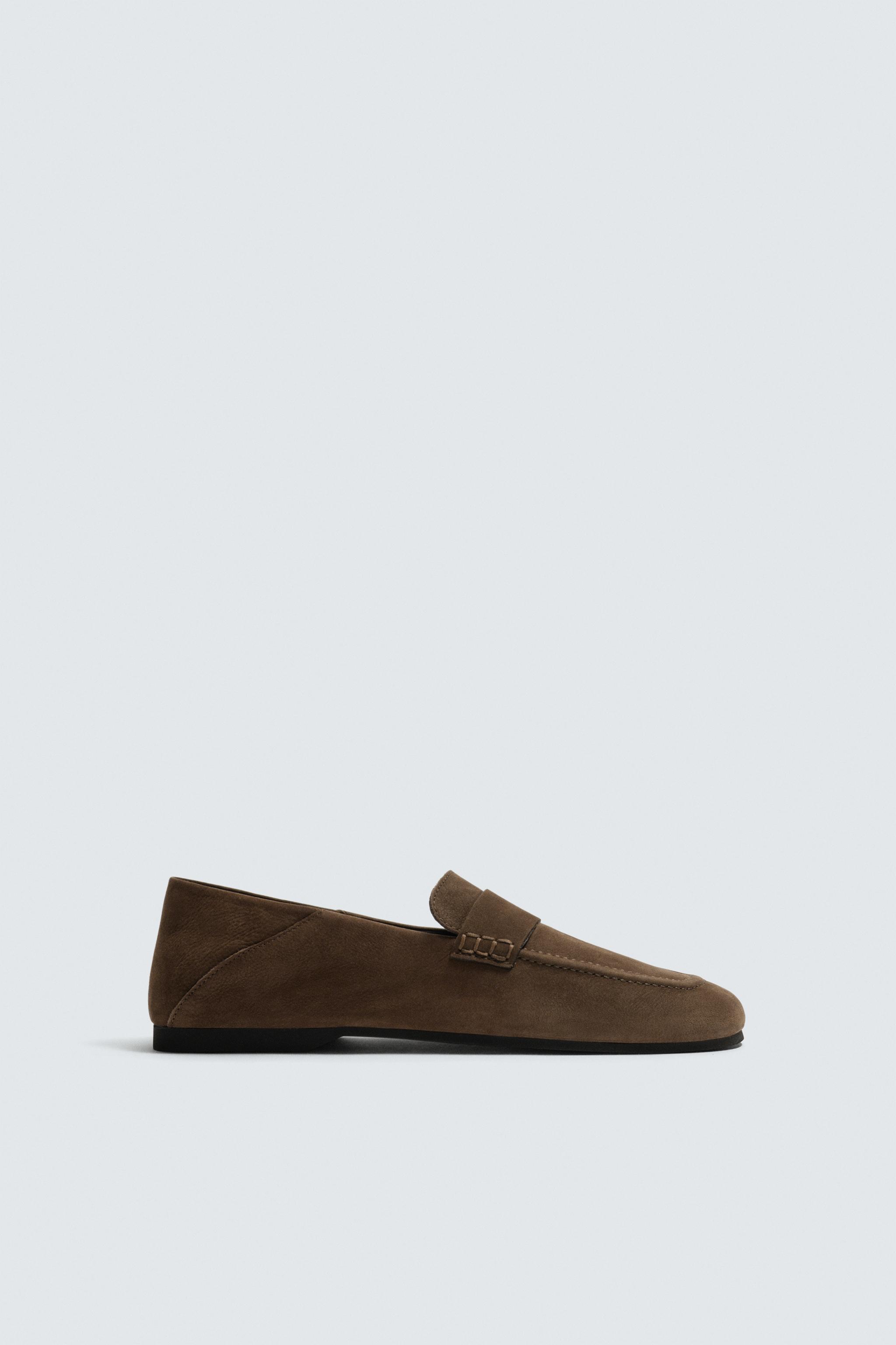 LEATHER PENNY LOAFERS